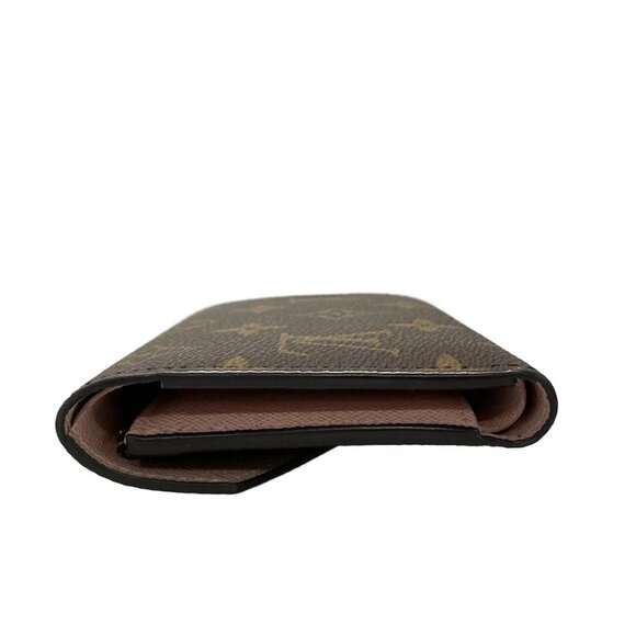 Auth LOUIS VUITTON Portefeuille Victorine M62360 Rose Ballerine Monogram - Picture 5 of 11